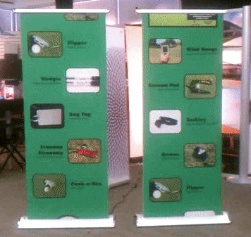 electric scrolling roll up