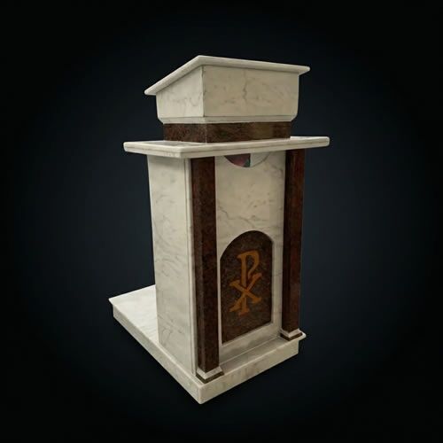 marble church pulpit cost