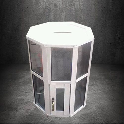 aluminum donation box