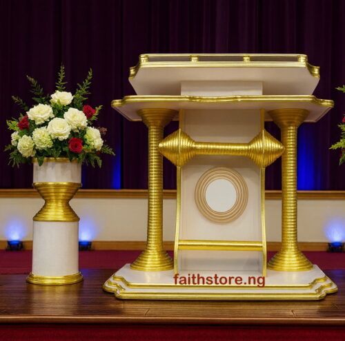 butterfly wooden pulpit design