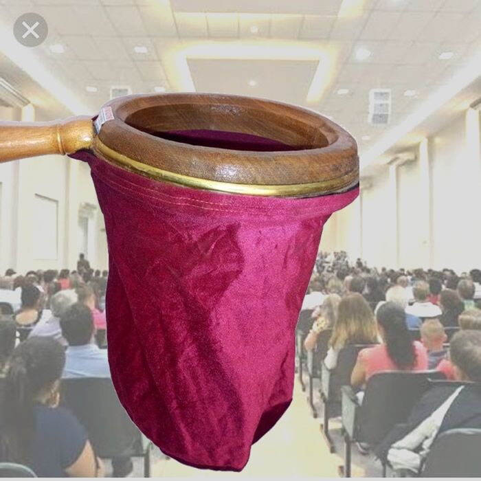 traditional offering bag for churches