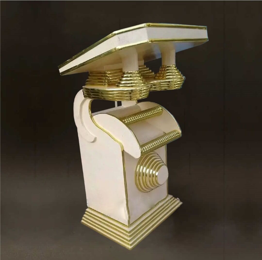 the gold finish pulpit nigeria