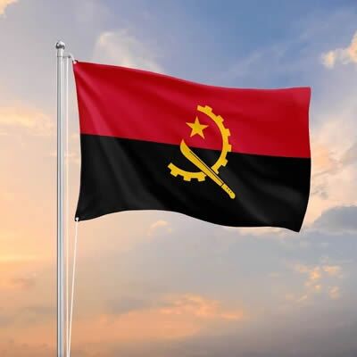 Angolan flag for sale Lagos