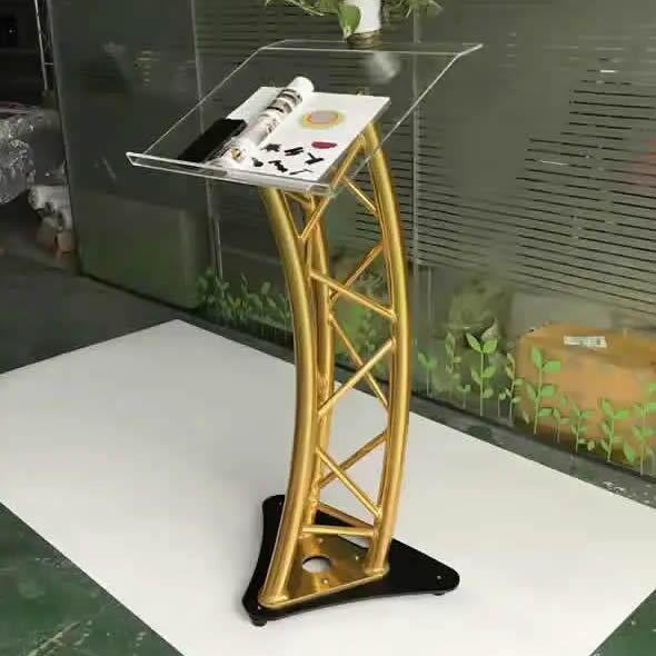 3 pole metal podium price