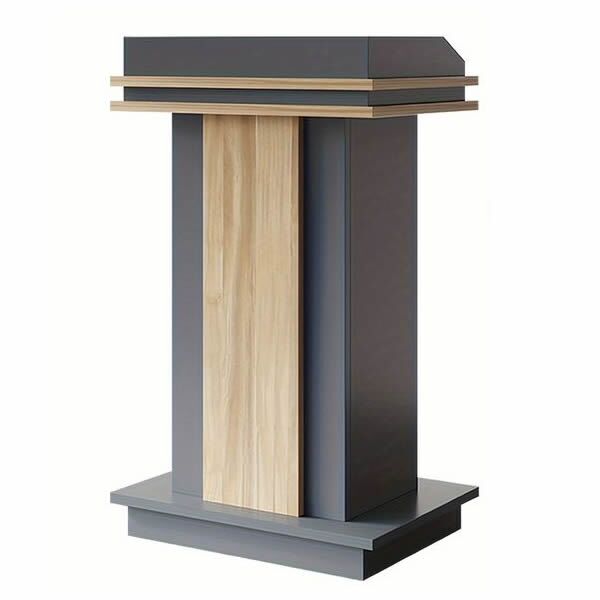 modern wooden podium design