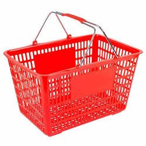 Hand held Plastic Shopping Basket