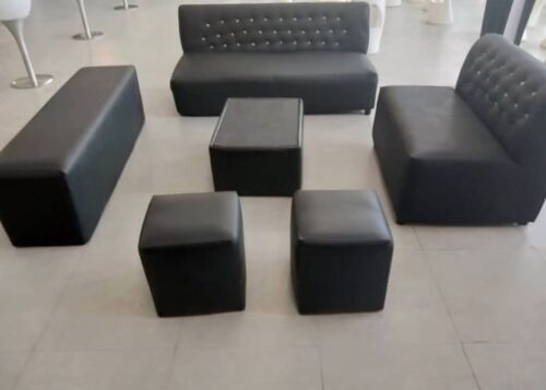 Black Lounge Chair