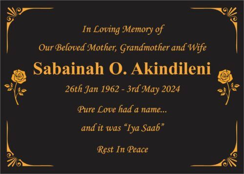 Headstone design Lagos