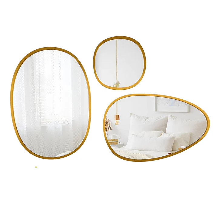 Buy modern decorative pebble mirrors in Lagos Nigeria