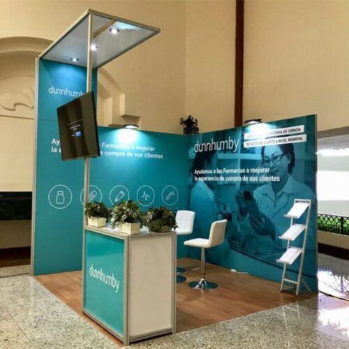 Customizable Event Display Booth for Corporate Exhibitions in Nigeria