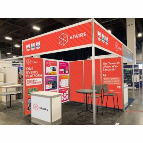 Lightweight Portable Event Booth for Trade Fairs in Nigeria