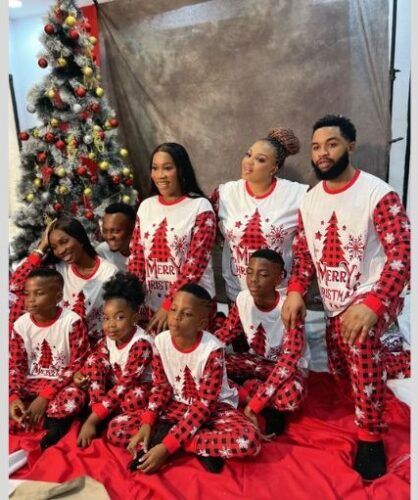 Unique family Christmas pyjamas in Lagos