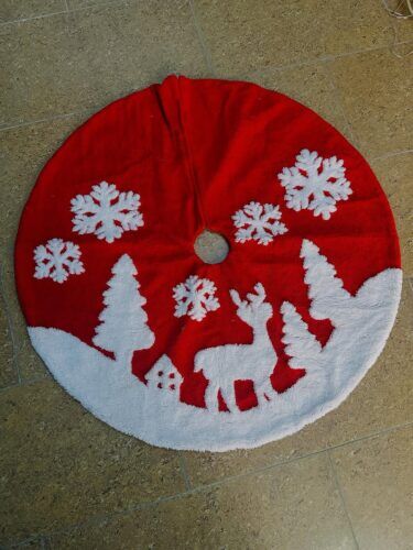 Decorated Christmas tree skirt Lagos Nigeria